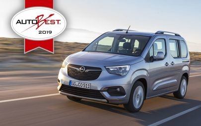 AUTOBEST: Opel Combo Life eleito &ldquo;Best Buy Car of Europe 2019&rdquo;