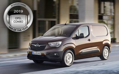 Novo Opel Combo eleito &lsquo;International Van of the Year 2019&rsquo;