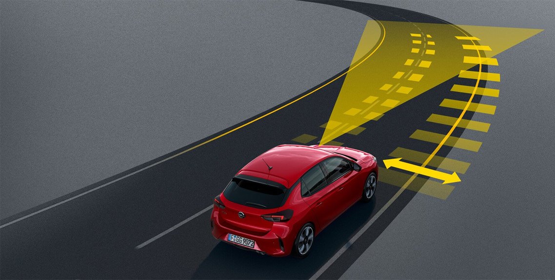 MANTER A FAIXA DE RODAGEM E AVISO DE SAIDA DA FAIXA DE RODAGEM